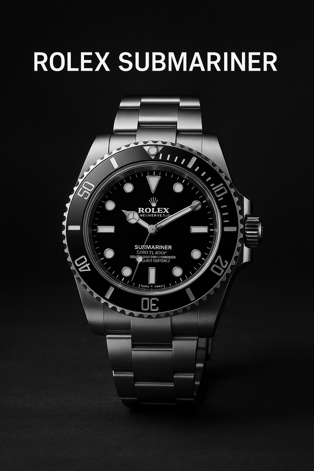 ⌚ Rolex Submariner Black Dial