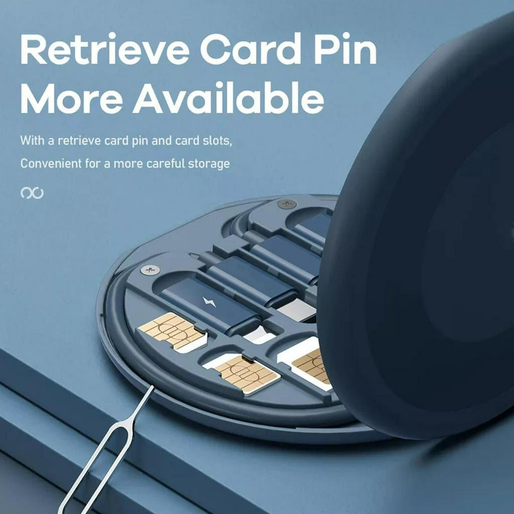 New Data Cable Storage Box | 60W Fast Charging | Multifunctional Mobile Phone Holder & Organizer