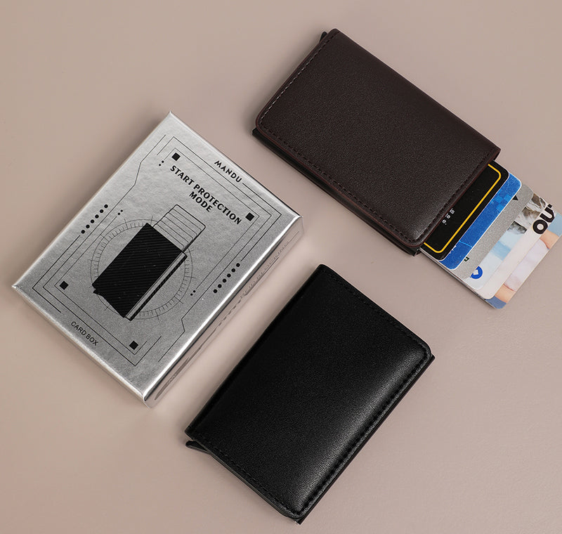 Mandu Original Leather Vertical Wallet