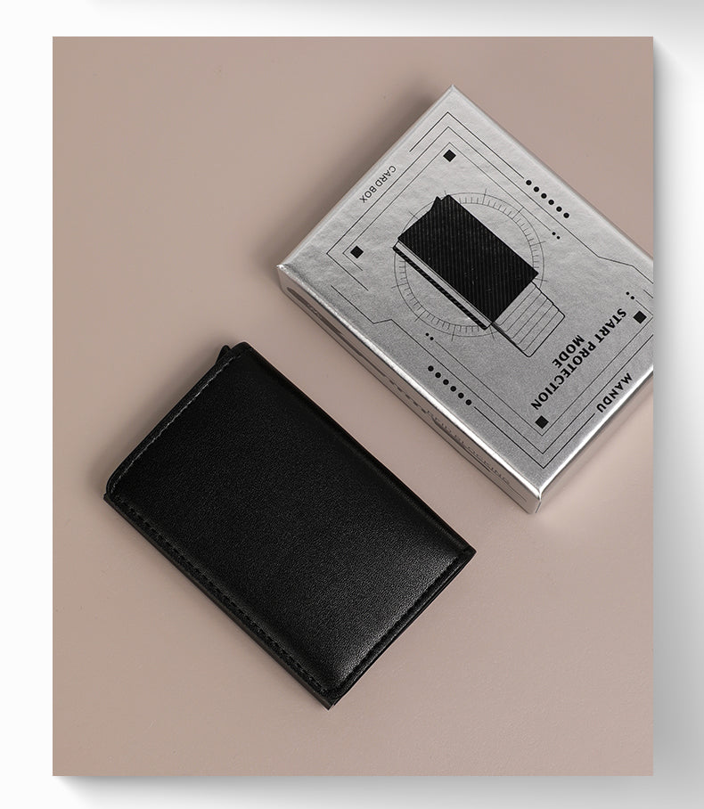 Mandu Original Leather Vertical Wallet