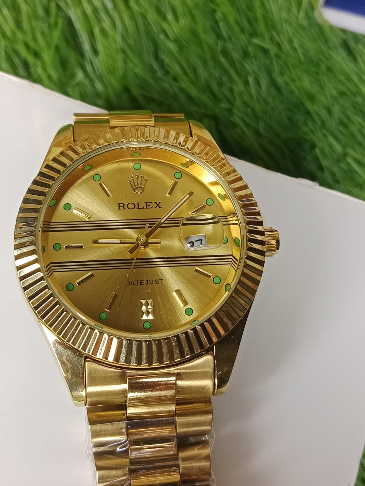 Rolex Watch-Dweller Dual Time Zone Annual Calendar Stainless Steel & Gold Edition