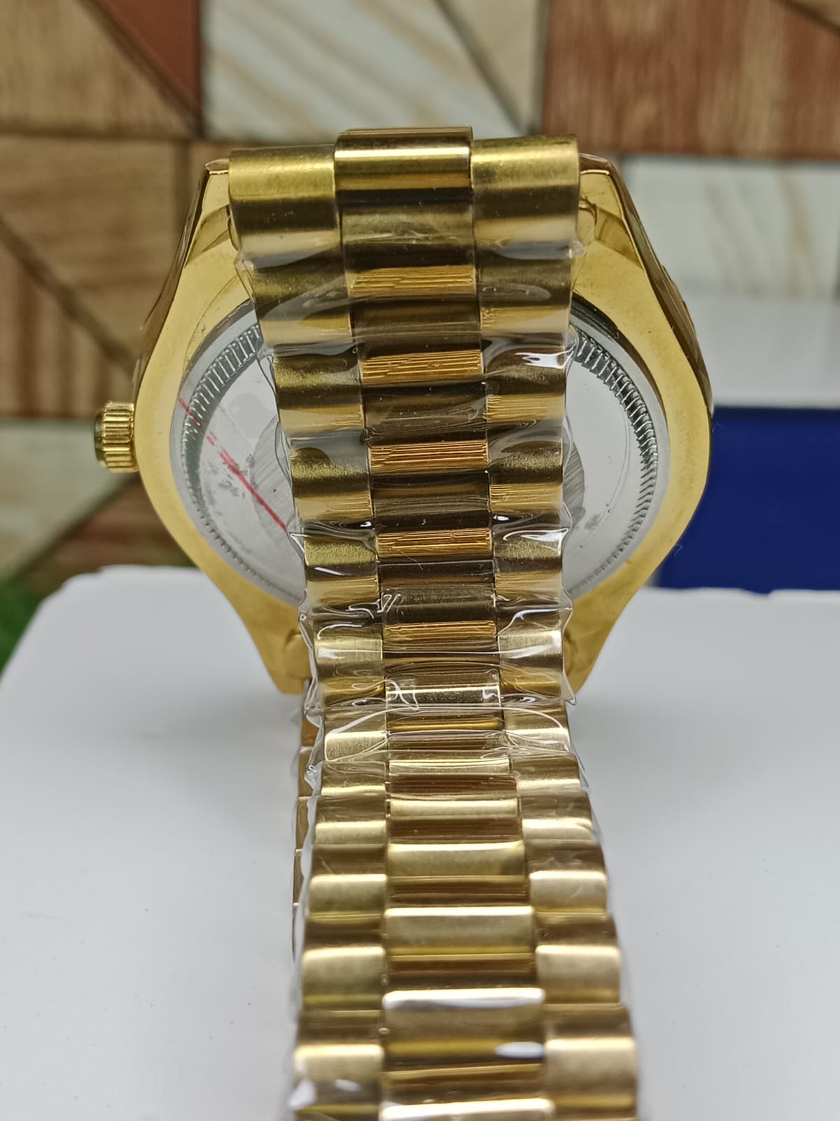 Rolex Watch-Dweller Dual Time Zone Annual Calendar Stainless Steel & Gold Edition